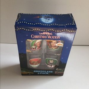 National Lampoon’s Christmas Vacation Shot Glasses NOB